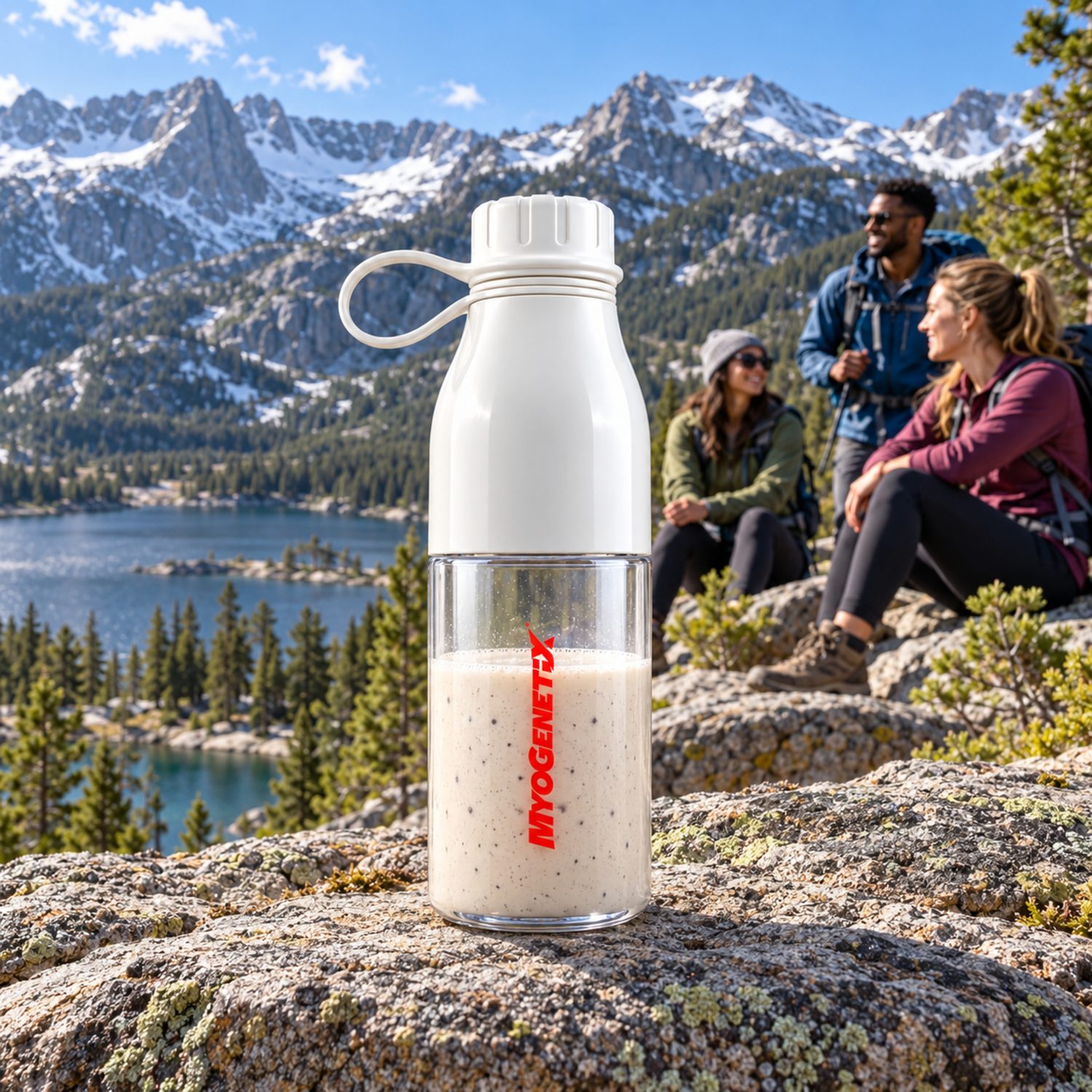 Myogenetix Tritan Bottle 500 ml | BPA-Free Shaker